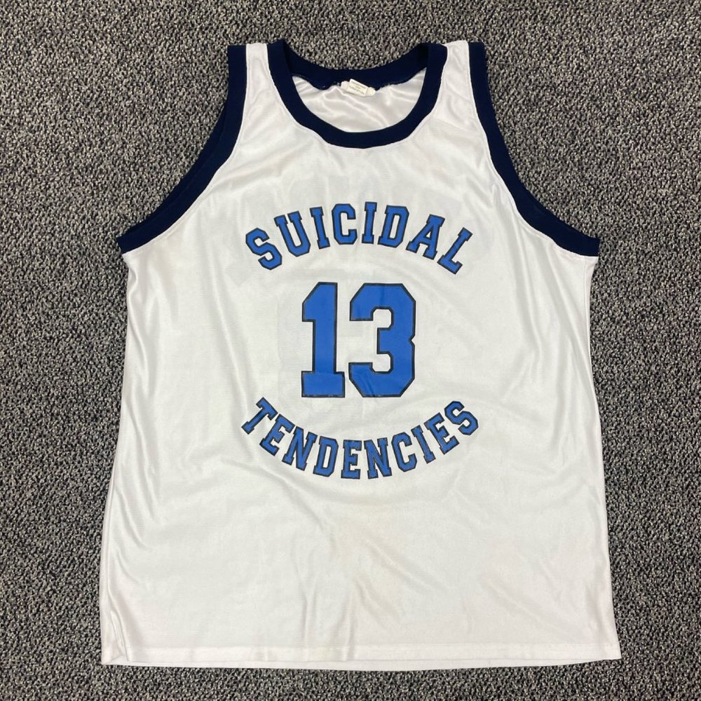 Rare Vintage Suicidal Tendencies Basketball jersey Size XL